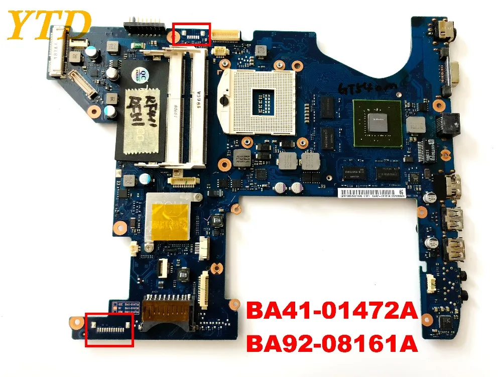Для SAMSUNGN RF511 RF411 материнская плата BA41-01472A BA92-08161A протестирована хорошая разъемы