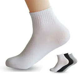 1 пара Calcetines Hombre Компрессионные носки Мужская одежда лодыжки носки для девочек мужские носки Chaussette Homme однотонные шелковые носки бренд