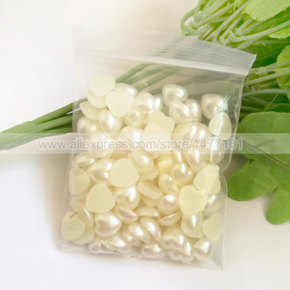 Heart Shaped Pearls 10mm 3