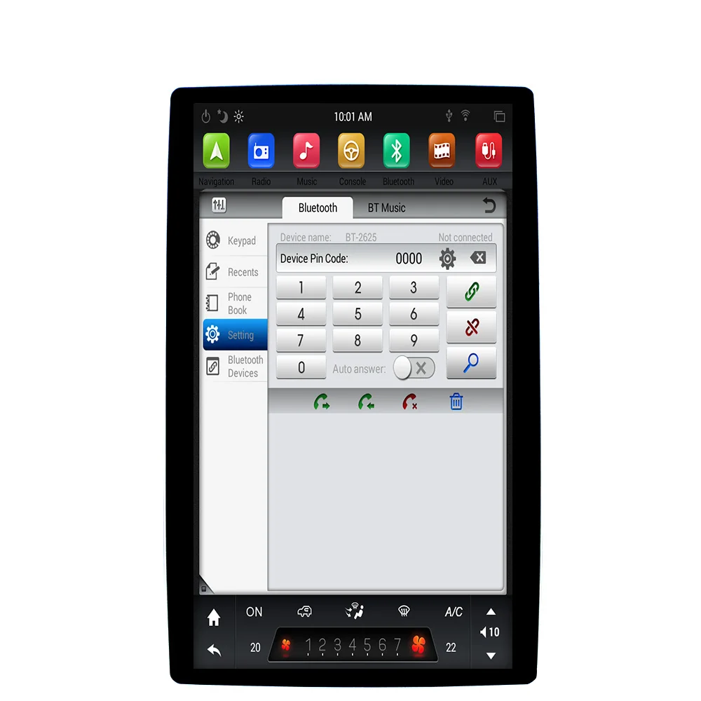 Автомобильный gps радиоприемник без dvd плеера 2din в стиле Тесла для Toyota Lexus Land Rover Nissan