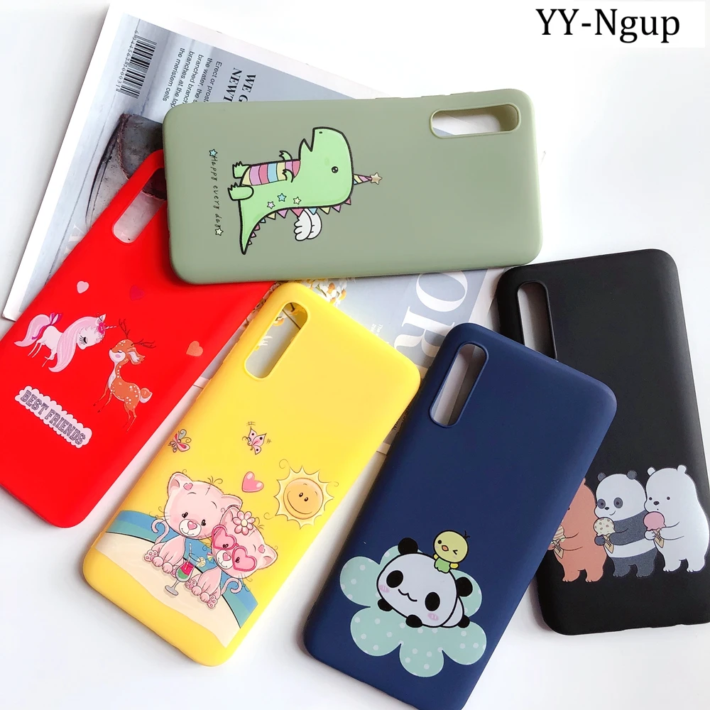 

A50 A70 Silicon Case for Samsung A10 A20 A30 A40 A50 A70 A20E Case Kawaii Phone Cover for Fundas Samsung Galaxy M10 M20 M30 Case