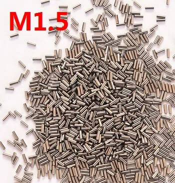 500 шт./лот M1.5X6/8/10/12/14/16/18/20 мм GB119 SUS304 дюбель из нержавеющей стали штифты