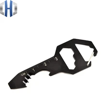 Брелок карта инструмент карта многофункциональная открывалка подвеска-шестиугольник портативная отвертка мини EDC