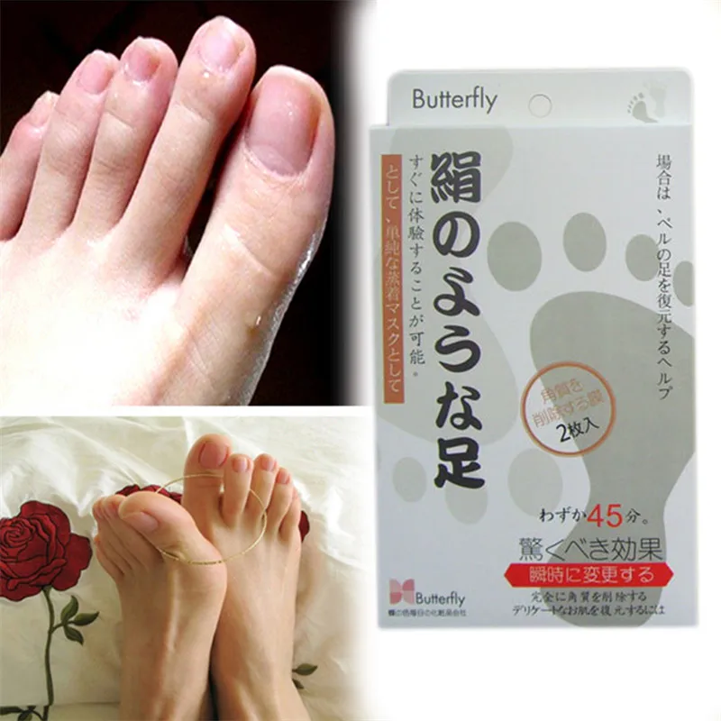 New 1 Pair Remove Dead Skin Baby Foot Peeling Renew Mask Exfoliating