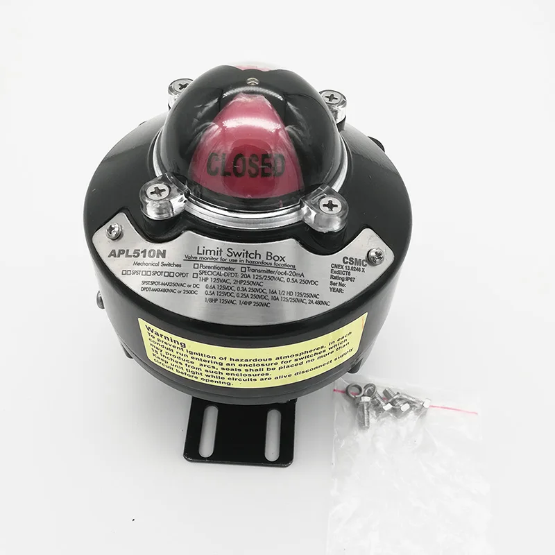 Внутренний APL-510N взрывозащищенный пневматический клапан концевой выключатель коробка 2 SPDT Exd II CT6