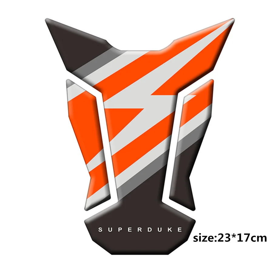 

free shipping for 3m fish bone Reflective sticker fit for ktm superduke fuel tank cap waterproof blue white gray