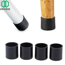 WHISM 4 шт. Нескользящие мебельные ножки антивибрационные ножки стула протектор пола мебельные ножки стола пластиковые колпачки для ног стула