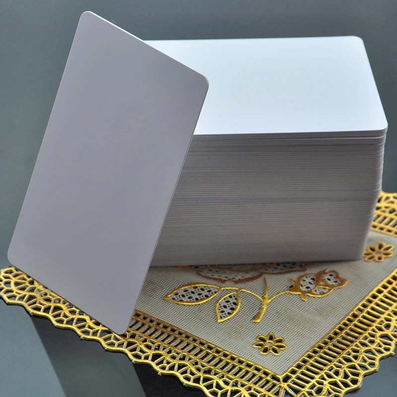 

50pcs/lot RFID card 13.56MHz proximity blank thin IC cards