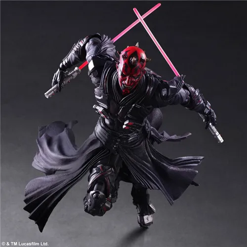 PlayArts KAI Star Wars Дарт Мол ПВХ фигурка Коллекционная модель игрушки 28 см KT1866