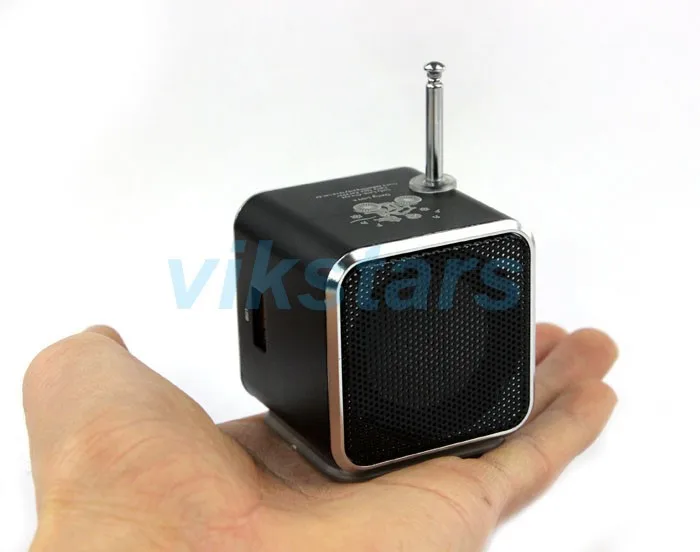Redamigo TD-V26 алюминия Digita linternet радио FM приемник SD TF USB Play стерео Altavoz мини Динамик портативный fm-радио RU632 - изображение