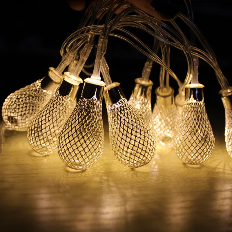 moroccan style string lights