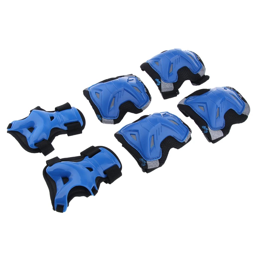 Kids Skate Scooter Cycling Protective Gear Knee Elbow Hand Pads Set Kids Roller Skating Bike Bicycle Protection Gear