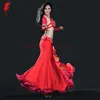 Belly dance clothing women luxury belly dance suit bra+shoulder+belt+skirt 4pcs belly dance clothes suit performance suit S M L ► Photo 2/6