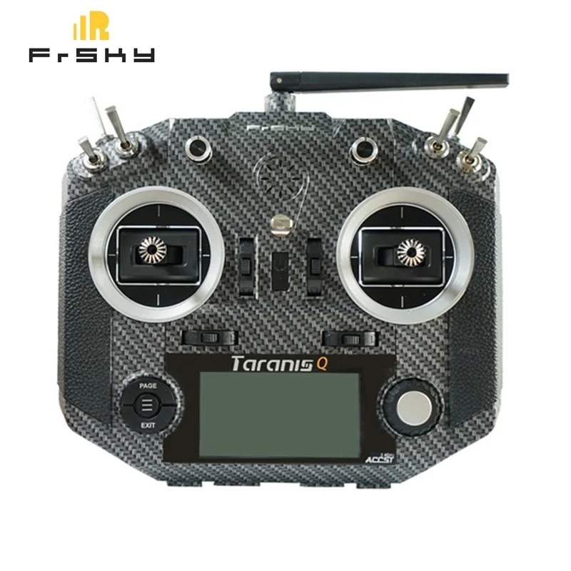 

Frsky 2.4G 16CH ACCST Taranis Q X7S Carbon Fiber Water Transfer Transmitter Remote Mode 2 M7 Gimbal EVA Bag for RC Helicopter
