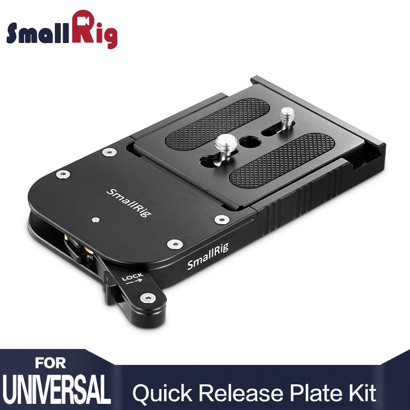 

SmallRig Camera Video Universal Touch and Go Quick Release Camera Plate Kit For Sachtler 16 For O'Connor Euro 80mm 2128