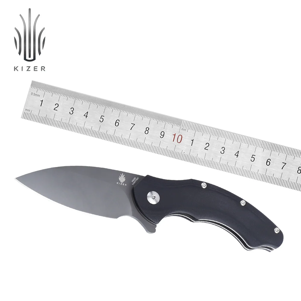 Складной карманный нож Kizer V4477N2 охотничий для кемпинга ручной инструмент