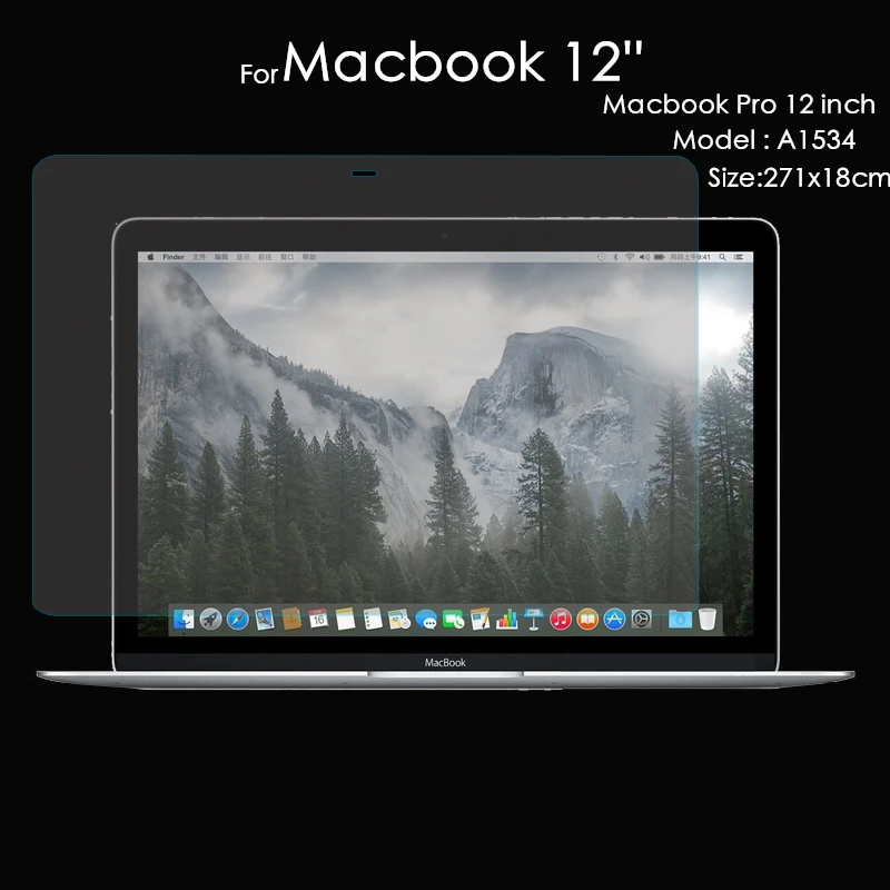 Защитное стекло для Apple Macbook Pro 12 13 3 защитные пленки Air Экрана Retina pro gurad|macbook air glass|film