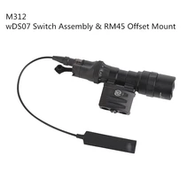 Тактический M312 фонарик для оружия CREE XLamp с 2 различными способами работы страйкбол охотничье оружие Свет 250 люмен