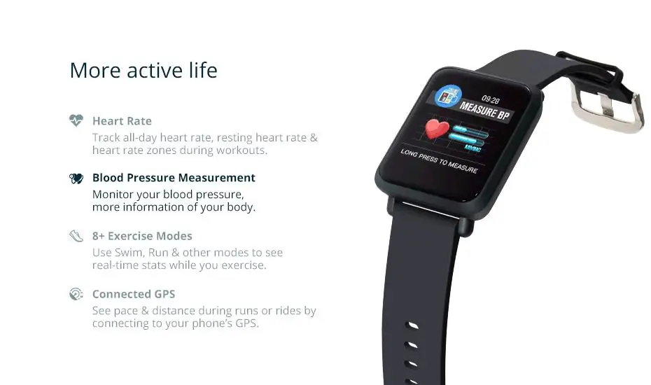 COLMI Smart Watch M28 IP68 Waterproof Bluetooth Heart Rate Blood Pressure Smartwatch for Xiao mi Android IOS Phone 7_11