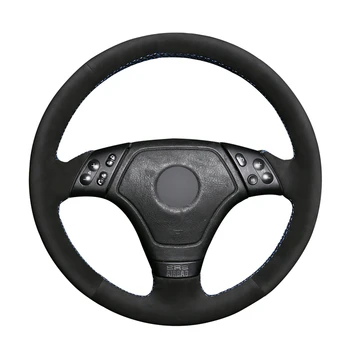 

Hand-stitched Black Suede Anti-slip Comfortable Hand Sew Car Steering Wheel Cover for BMW E36 1996-2000 E46 1998-2000 Z3 E36/7