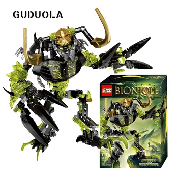 

Guduola BIONICLE 191pcs Umarak Destroyer figures 614 Building Block toys Compatible BIONICLE best gift for boy