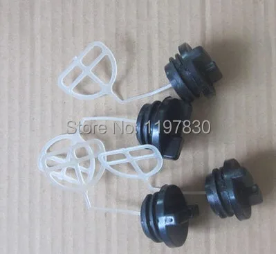 

Free shipping 1 pair of oil tank cover&gasolink tank cover for ZENOAH 45/52/58 gasoline chainsaw aftermarket repair&replacement