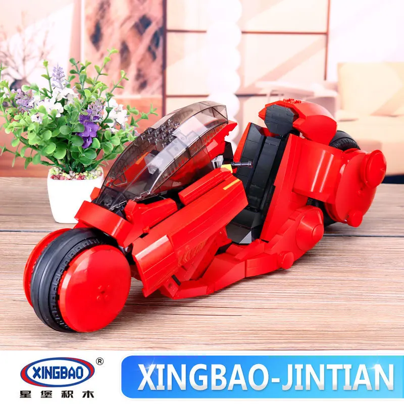 XINGBAO 03001 1143 шт. набор Citizen Akira Moto строительные блоки кирпичи собранные DIY