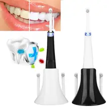 2 цвета Электрический инструмент для удаления зубных щеток Вибрационный зубной камень для чискти, зубная щетка для ухода за зубами отбеливание зубов