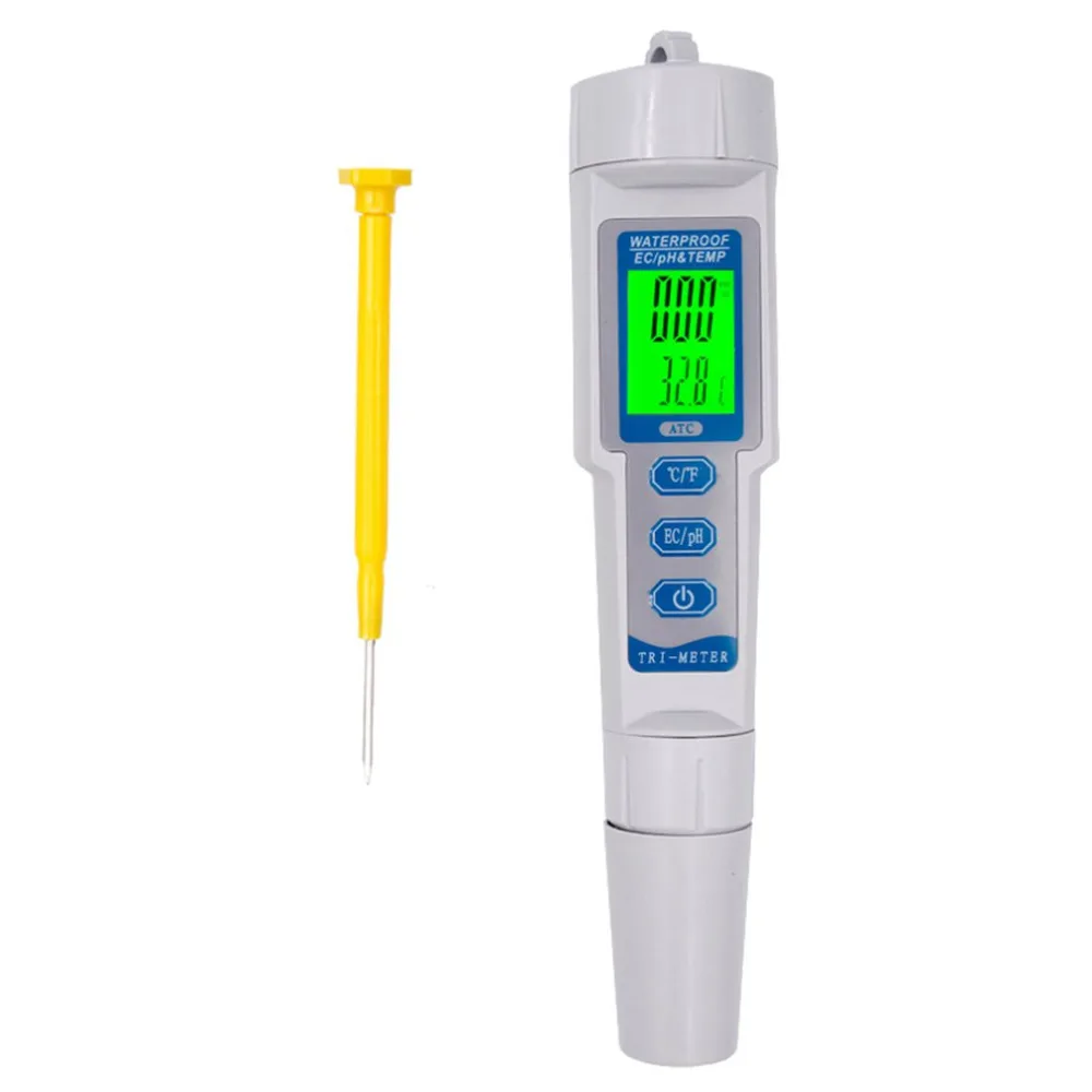 

Good Qualit Three In One 983 Water Quality Ph / Ec Tester Ph-983 Multi-function Monitor Pen Ec Water Detector