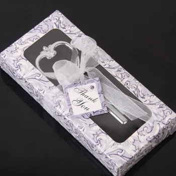 

100pcs/lot Victorian Style Key to My Heart Bottle Opener in gift box wine sets Wedding favors Party favor