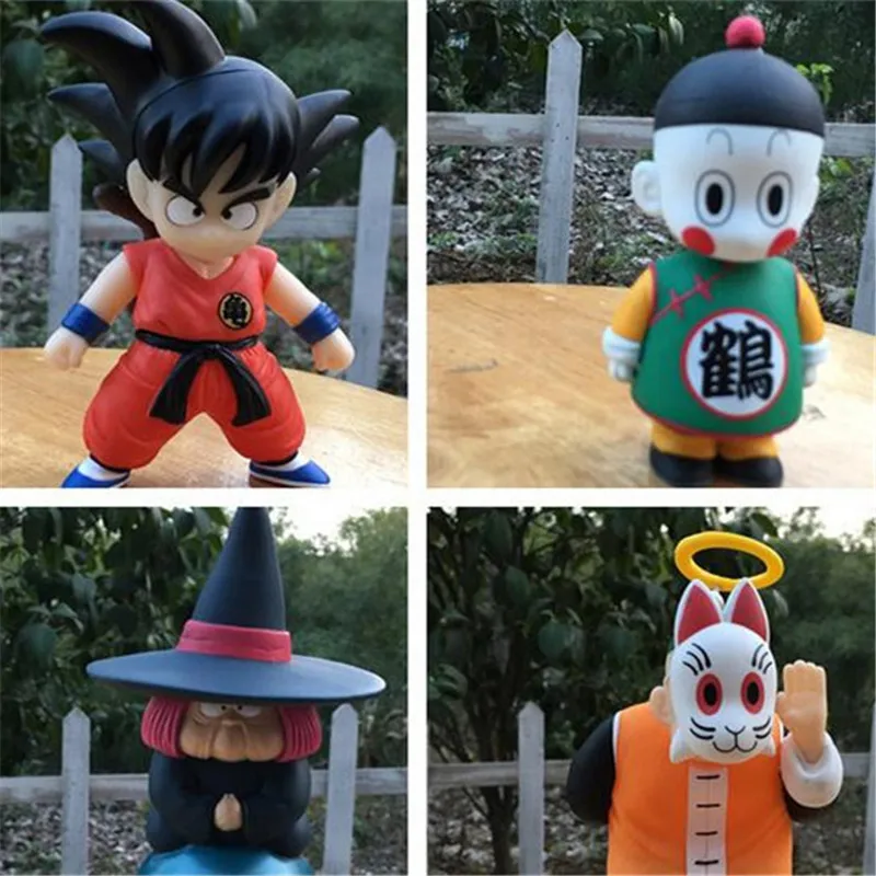 1 шт./лот Dragon Ball Аниме 4 стиля Son Goku/uranai Баба/Гохан (дедушка) /chiaotzu Симпатичные