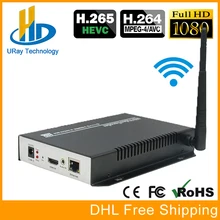 H.265 Hardware Codificador de Streaming de IPTV WiFi H265 HDMI Transmissor De Vídeo Sem Fio com Transmissão Ao Vivo do Codificador Para RTMP RTSP HLS HTTP
