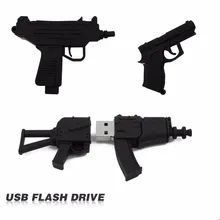 Полный usb флэш-накопитель черный пулемет ручка-накопитель флеш-диск usb 2,0 U диск ручка-накопитель 4 ГБ 8 ГБ 16 ГБ 32 ГБ карта памяти