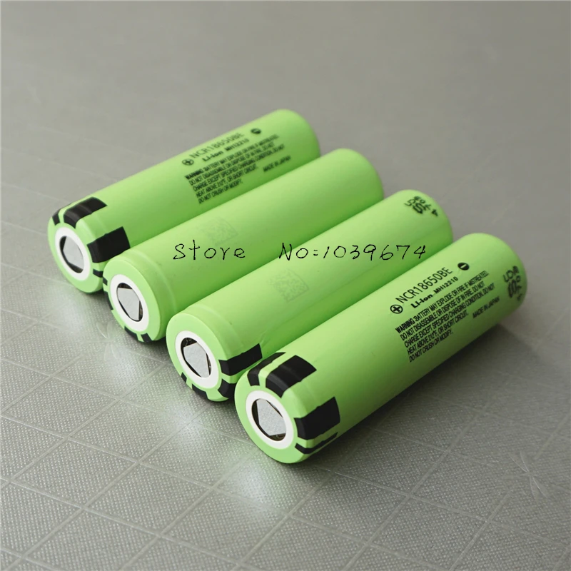 100% Аутентичный для Panasonic NCR18650BE 3200mah 3 7 v 18650 динамический литий ионный