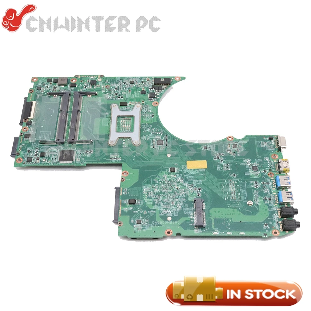 NOKOTION для Toshiba Qosmio X70 X75 X75-A7170 Материнская плата ноутбука DA0BDDMB8H0 A000240360 основная плата 17,3 дюймов с графическим слотом