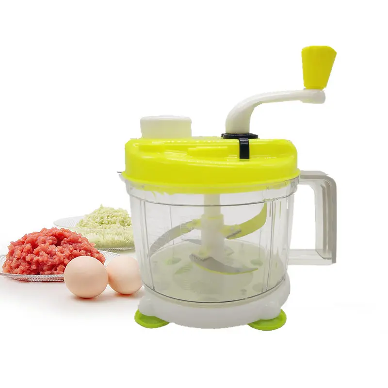 Household Kitchen Multifunction Veggie Chopper Manual Meat Grinder
