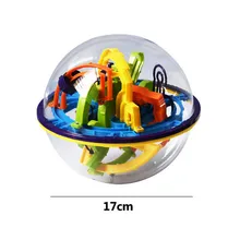 Удивительные игрушки-головоломки для детей, волшебный куб, интеллект, магнитный 3D шар, игра-головоломка, 158 шагов, подарок на день рождения, для взрослых, EQ