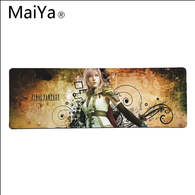 Maiya одежда высшего качества FINAL FANTASY DIY дизайн узор Коврик для игровой мыши Большой Мышь Pad клавиатуры коврики