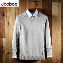 Брендовый вязаный мужской свитер Новое поступление осень-зима компьютерная мода с длинным рукавом высокого качества Синий Красный Мужской пуловер