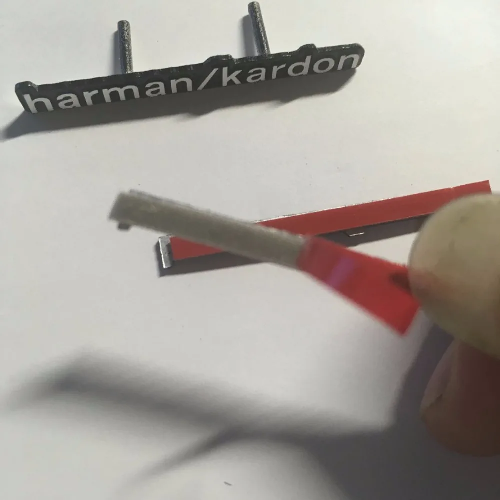 3D металлический алюминиевый сплав Harman Kardon аудио динамик наклейки аксессуары