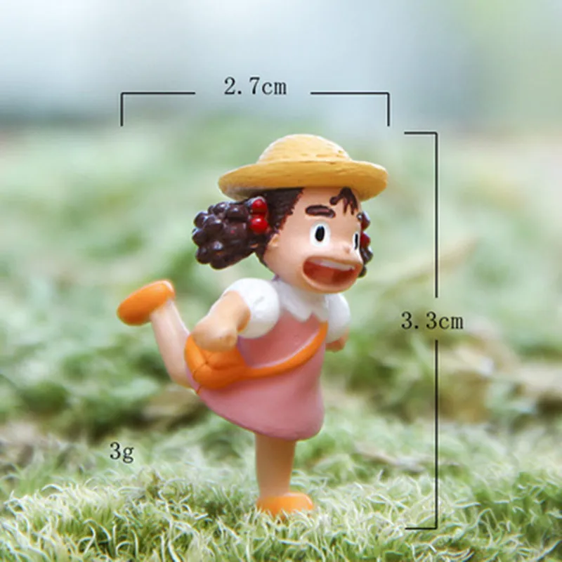 Miyazaki hayao totoro micro landscape xiaomei gardening decoration micro landscape potted children interactive gifts