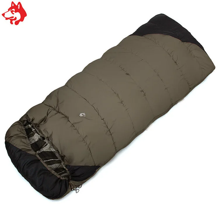  Jungle King Winter Camping Sleeping Bag Portable Envelope Type Sleeping Bag Warm -18° C Widening Th