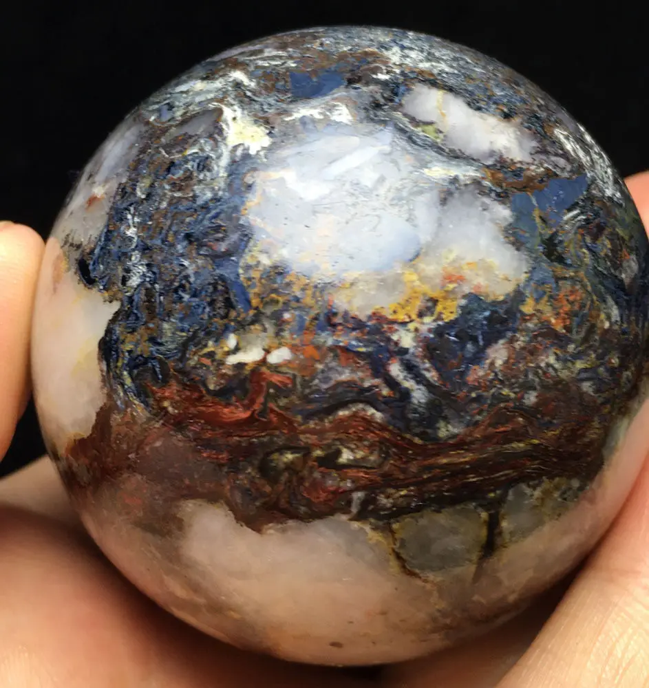 

297g WOW! NATURAL RARE PIETERSITE Crystal SPHERE BALL HEALING healing crystals