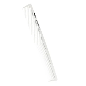 

White Color Carbon Antistatic Hairdresser Comb Mythus Professional Haircutting Combo Heat Resistant Long Hair Hairdressing Comb