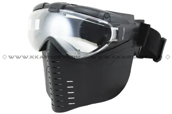 

Electric Turbo gas mask Fan Full Face Mask Black [MK-07-BK]
