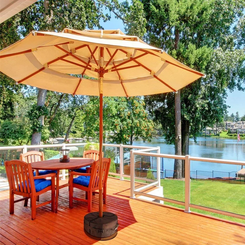 

Leg Sand Bag Base Outdoors Accessories Tent Stand Camping Tool Weighted Umbrella Sun Shelter Round Fixed