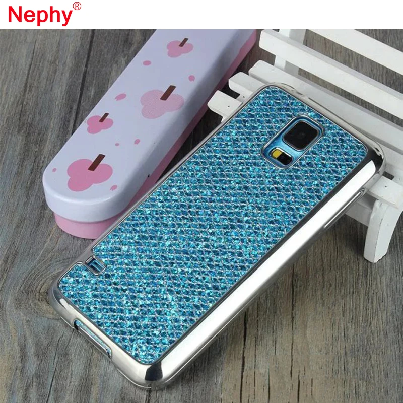 Nephy Plating Phone Case For Samsung Galaxy S5 Neo S6 S7 Edge S8 S9 Plus Note 3 4 5 8 Shine Soft Cover |