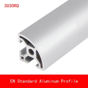 

2pcs length 500mm 3030RQ Aluminium Profile EN Standard Brackets DIY Bracket AL Aluminum Extrusion Shape CNC 3D Printer