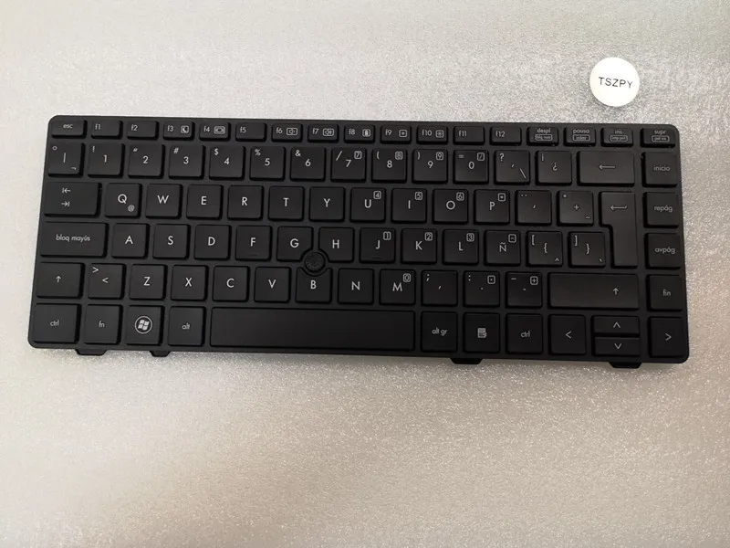 

NEW For HP Probook 6360B keyboard SP LA Teclado Frame Pointer 637046-071