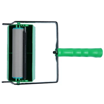 

Double Color Wall Decoration Paint Painting Machine For 7 Inch Roller Brush Green Tool